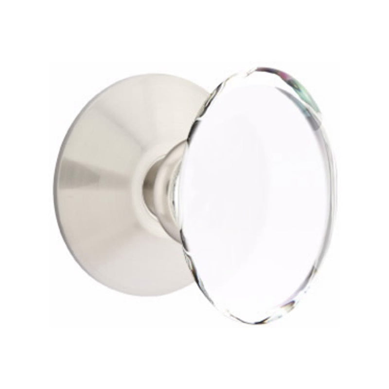 Emtek Hampton Knob Concealed Screws with Modern Rosette