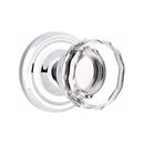 Emtek Lowell Knob With Regular Rosette