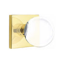 Emtek Bristol Knob with Square Rosette