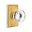 Emtek Lowell Knob Concealed Screws With Rectangular Rosette