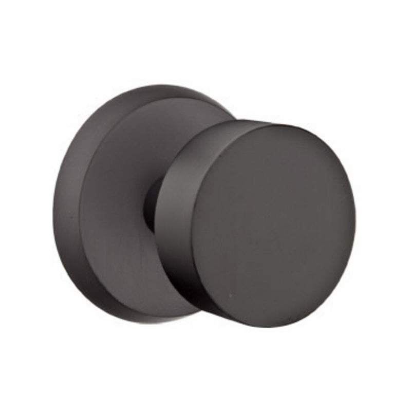 Emtek Sandcast Bronze Round Knob Concealed Screws with