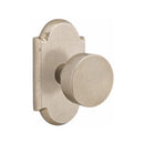 Emtek Sandcast Bronze Round Knob with