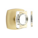 Emtek Modern Square Knob with Urban Modern Rosette