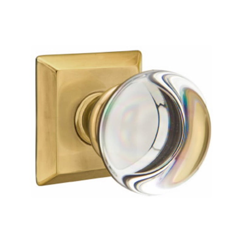 Emtek Providence Knob Concealed Screws With Quincy Rosette