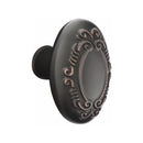 Emtek Richmond Brass Tubular Entry set with Victoria Knob