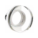 Emtek F13 Function Adelaide Mortise Handleset with Modern Disc Glass Knob
