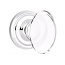 Emtek Hampton Knob Concealed Screws With Regular Rosette