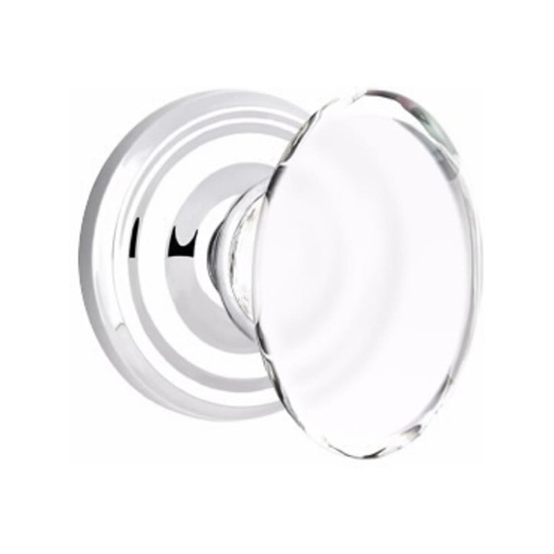 Emtek Hampton Knob Concealed Screws With Regular Rosette