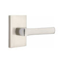 Emtek Spencer Lever with Modern Rectangular Rosette Concealed Screws