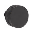 Emtek Marietta Brass Tubular Entry set with Select Conical Straight Knurled Knob