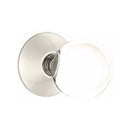Emtek Bristol Knob Concealed Screws with Modern Rosette