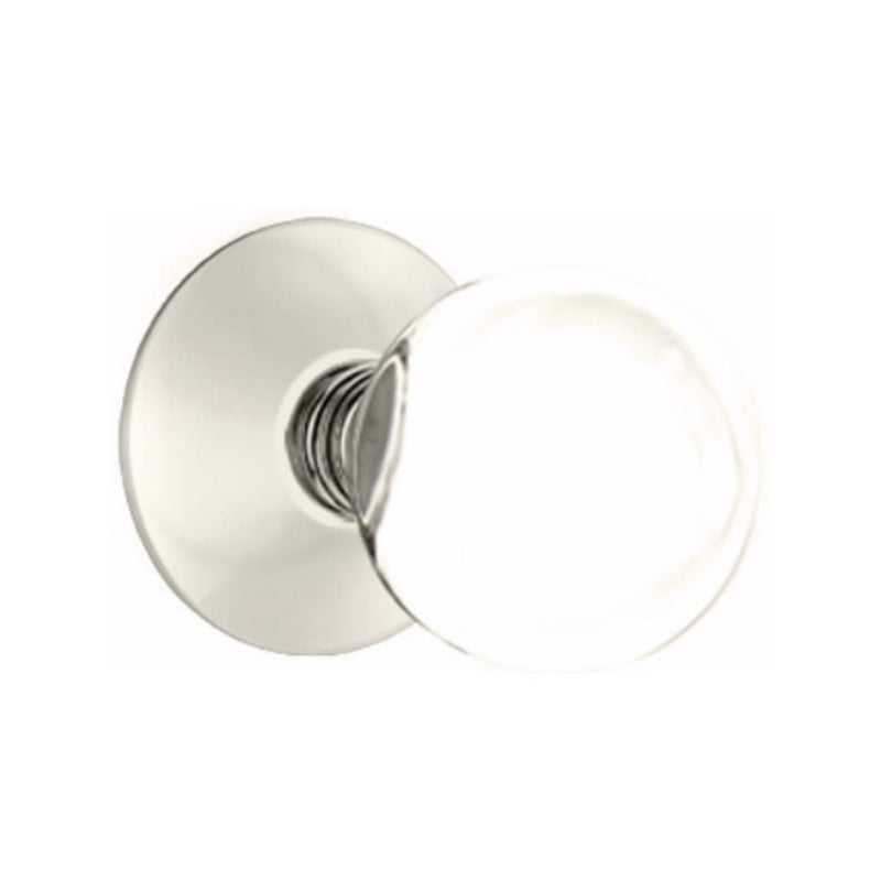 Emtek Bristol Knob Concealed Screws with Modern Rosette