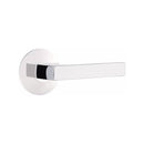 EMTEK Dumont Lever Concealed Screws with Modern Rosette