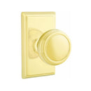 Emtek Norwich Knob Concealed Screws With Rectangular Rosette