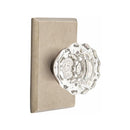 Emtek Glass Astoria Knob Concealed Screws with
