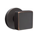 Emtek Square Concealed Screws Knob with Disk Rosette