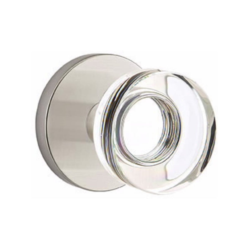 Emtek Modern Disc Knob Concealed Screws with Disk Rosette