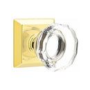 Emtek Lowell Knob Concealed Screws With Quincy Rosette