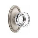 Emtek Lowell Knob Concealed Screws With Oval Rosette