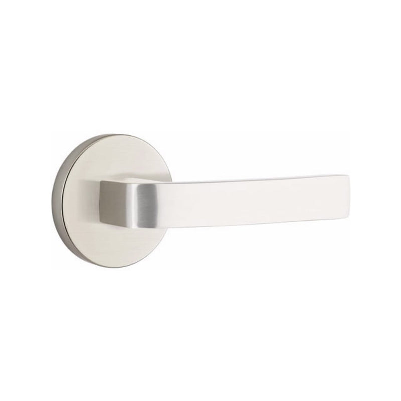 EMTEK Breslin Lever Concealed Screws with Disk Rosette