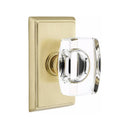 Emtek Windsor Knob Concealed Screws With Rectangular Rosette