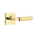 Emtek Select L-Square Faceted Lever with Square Rosette