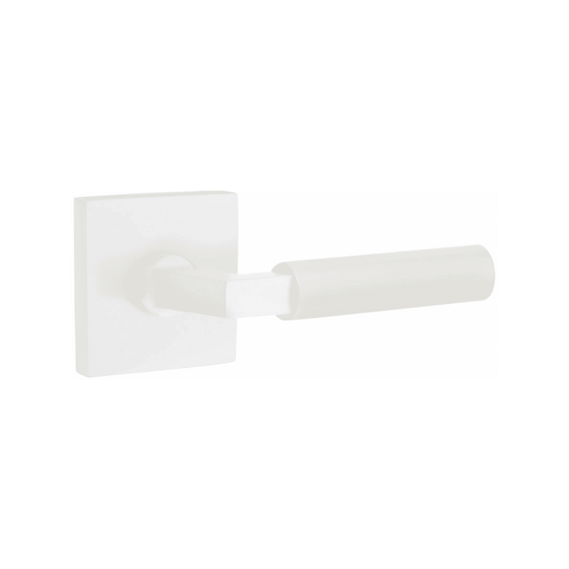 Emtek Select L-Square Smooth Lever with Square Rosette