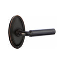 Emtek Manning Lever Concealed Screws with Oval Rosette