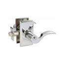 Emtek Modern Rectangular Two Point Lock with Cortina Lever