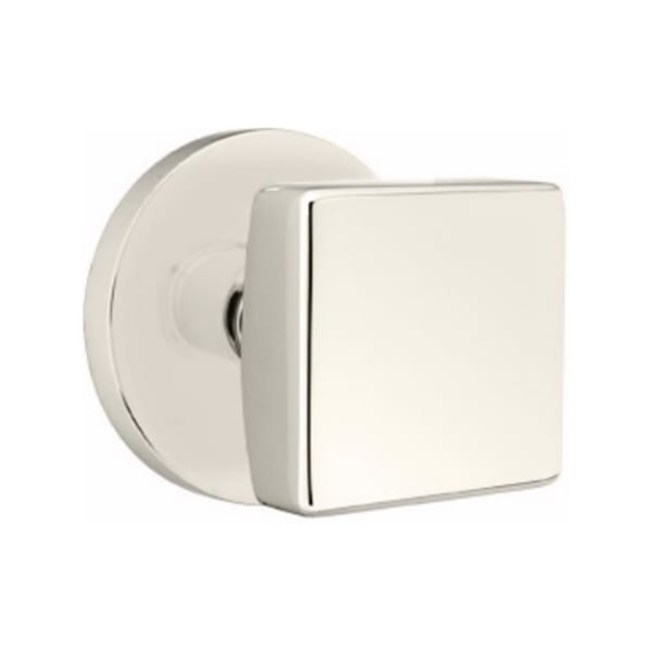 Emtek Square Concealed Screws Knob with Disk Rosette