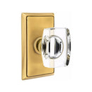 Emtek Windsor Knob Concealed Screws With Rectangular Rosette