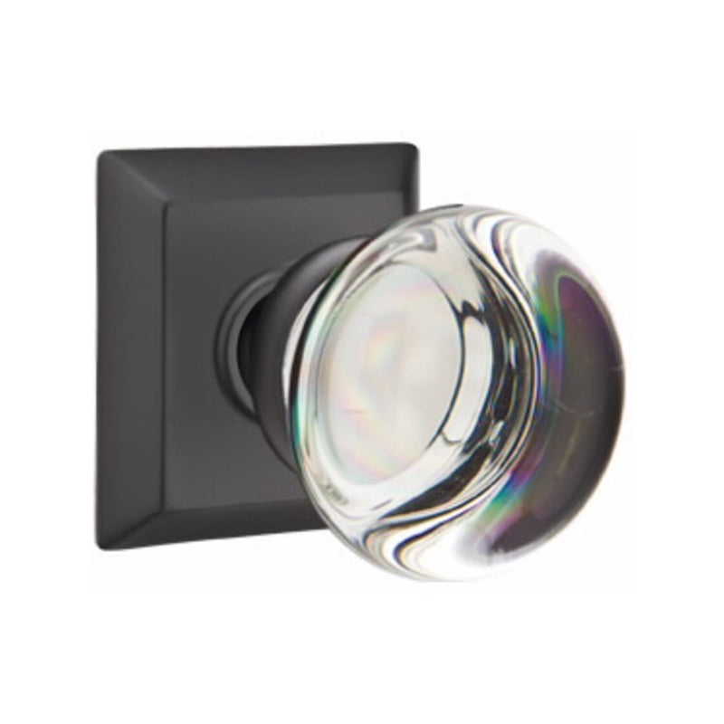 Emtek Providence Knob Concealed Screws With Quincy Rosette