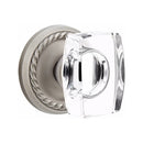 Emtek Windsor Knob Concealed Screws With Rope Rosette