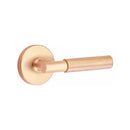 Emtek Select T-BAR Smooth Lever Concealed Screws with Disk Rosette