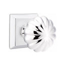 Emtek Melon Knob With Quincy Rosette