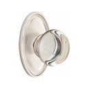 Emtek Providence Knob With Oval Rosette