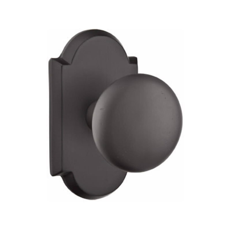 Emtek Sandcast Bronze Winchester Knob with