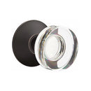 Emtek Modern Disc Knob Concealed Screws with Modern Rosette