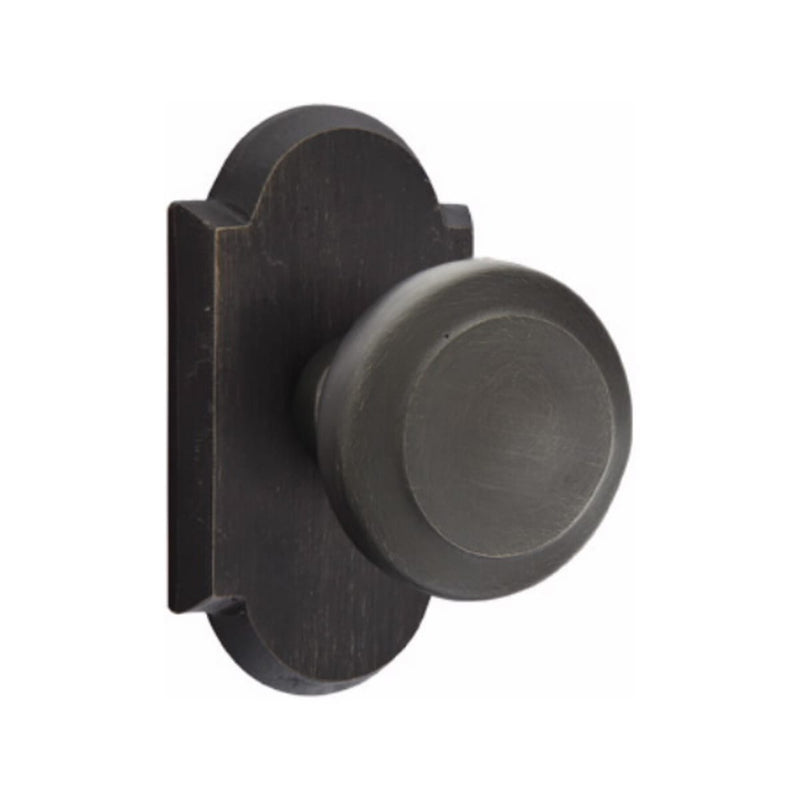 Emtek Sandcast Bronze Butte Knob Concealed Screws with
