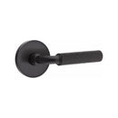 Emtek Select R-BAR Hammered Lever with Disk Rosette