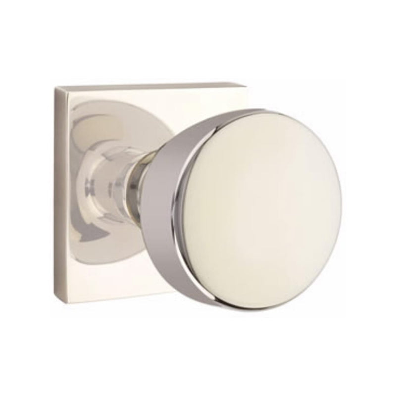 Emtek Laurent Concealed Screws Knob with Square Rosette