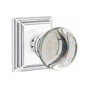 Emtek Providence Knob With Wilshire Rosette