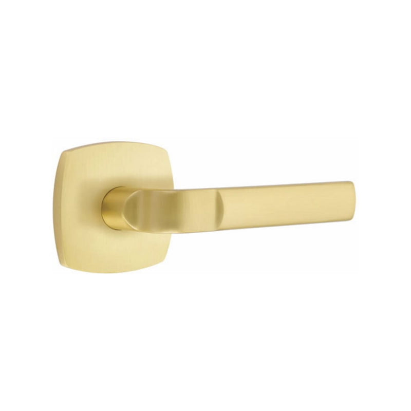 EMTEK Aston Lever Concealed Screws with Urban Modern Rosette