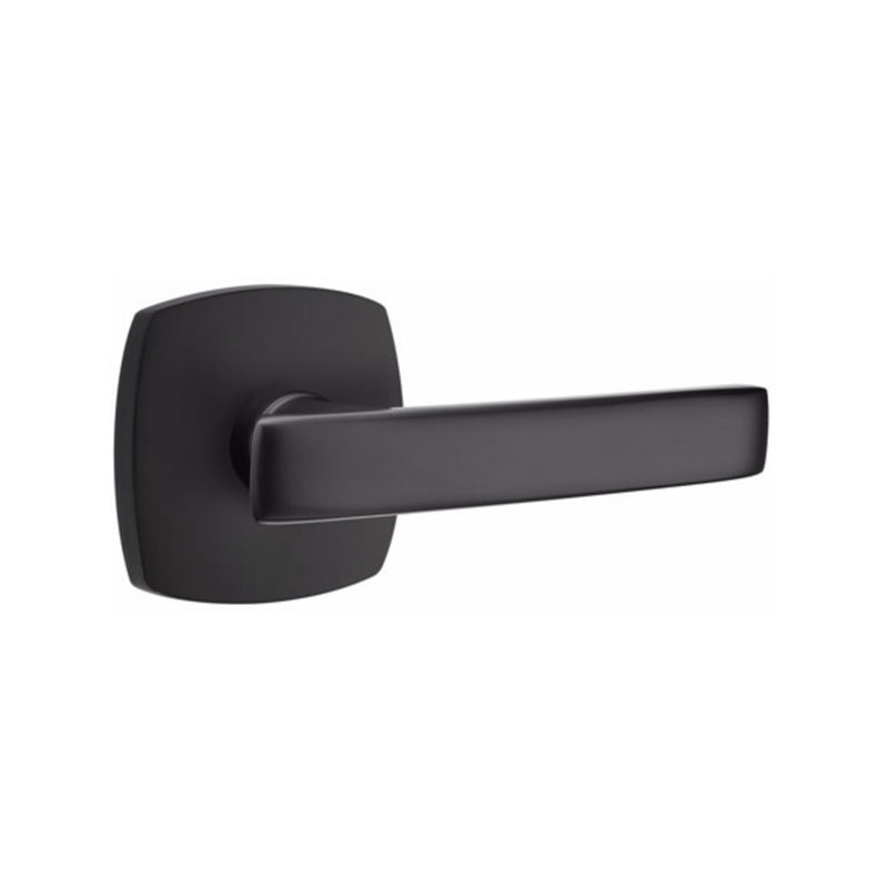 EMTEK Geneva Lever Concealed Screws with Urban Modern Rosette
