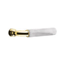 Emtek EMTouch Classic Style Electronic Keypad Handle Set with Select R-Bar White Marble Lever
