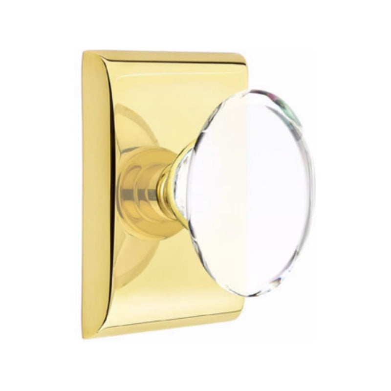 Emtek Hampton Knob Concealed Screws with Neos Rosette