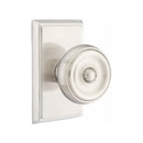 Emtek Waverly Knob Concealed Screws With Rectangular Rosette