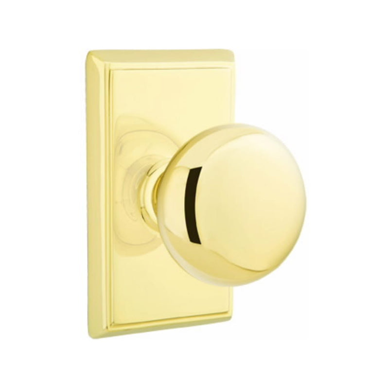 Emtek Providence Knob Concealed Screws With Rectangular Rosette