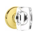 Emtek Windsor Knob Concealed Screws With Watford Rosette