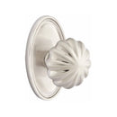 Emtek Melon Knob With Oval Rosette